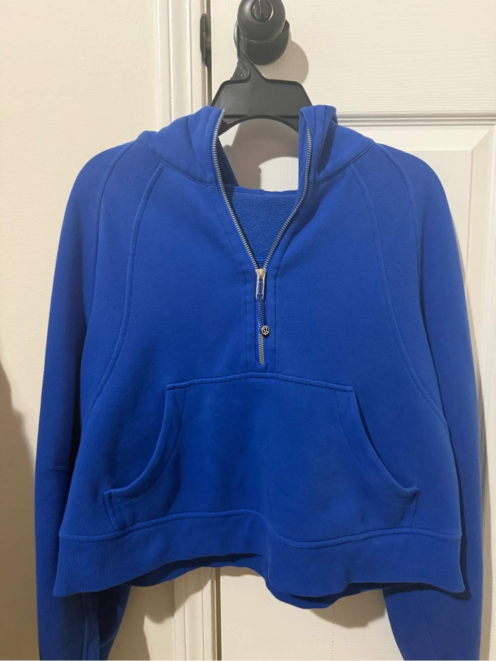 lululemon athletica Royal Blue Half-Zip Hoodie